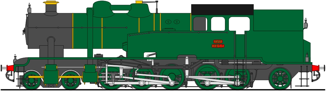 Class CB1 4-6+4-2T (1904)