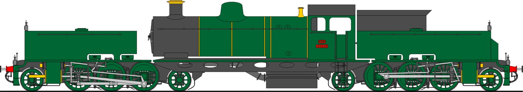 Class CC1 2-6-2+2-6-2 Garratt (1911)