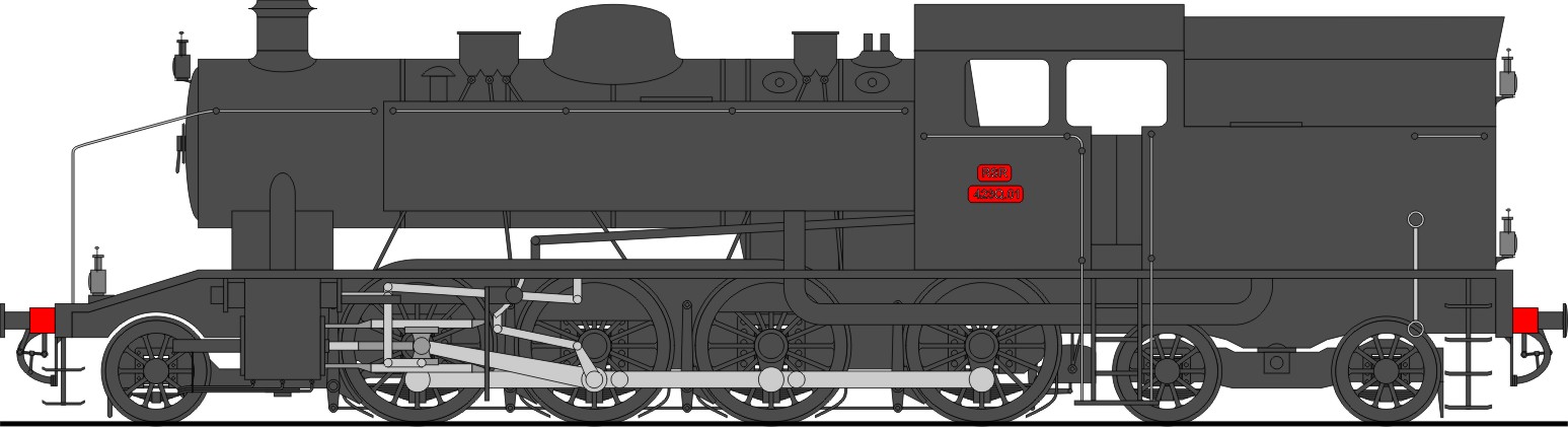 Class 423Q 2-8-4T (1924)
