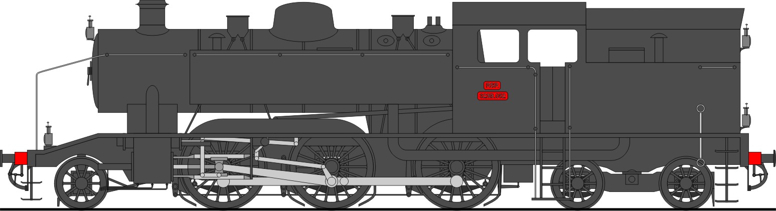 Class 323B 2-6-4T (1925)