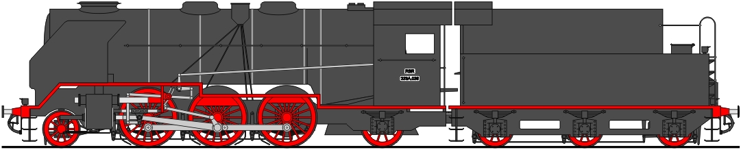 Class 333A 2-6-2 (1937)