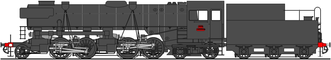 Class 474A 2-4-4-4 (1938)