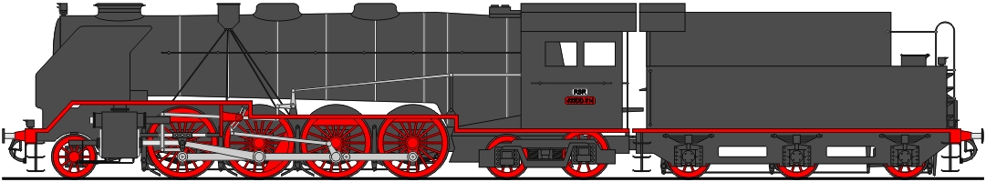 Class 433CC 2-8-4 (1939)
