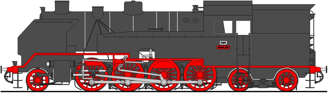 Class 434B 2-8-4T (1939)