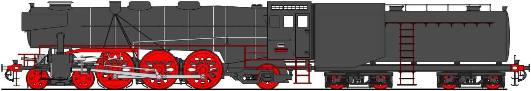 Class 344E 4-6-2 (1950)