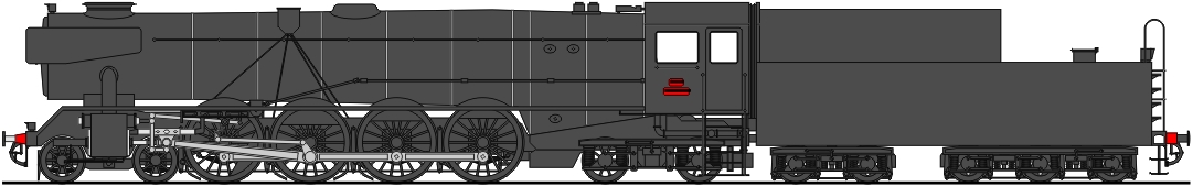 Class 434C 4-8-4 (1961)
